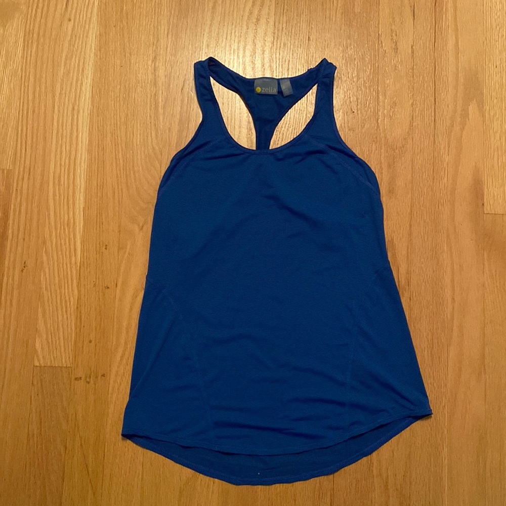 Zella Royal Blue Workout Tank Top